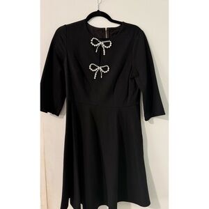 kate spade pearl bow dress